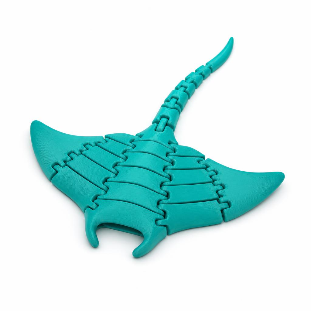 Self-Swimming Manta Ray